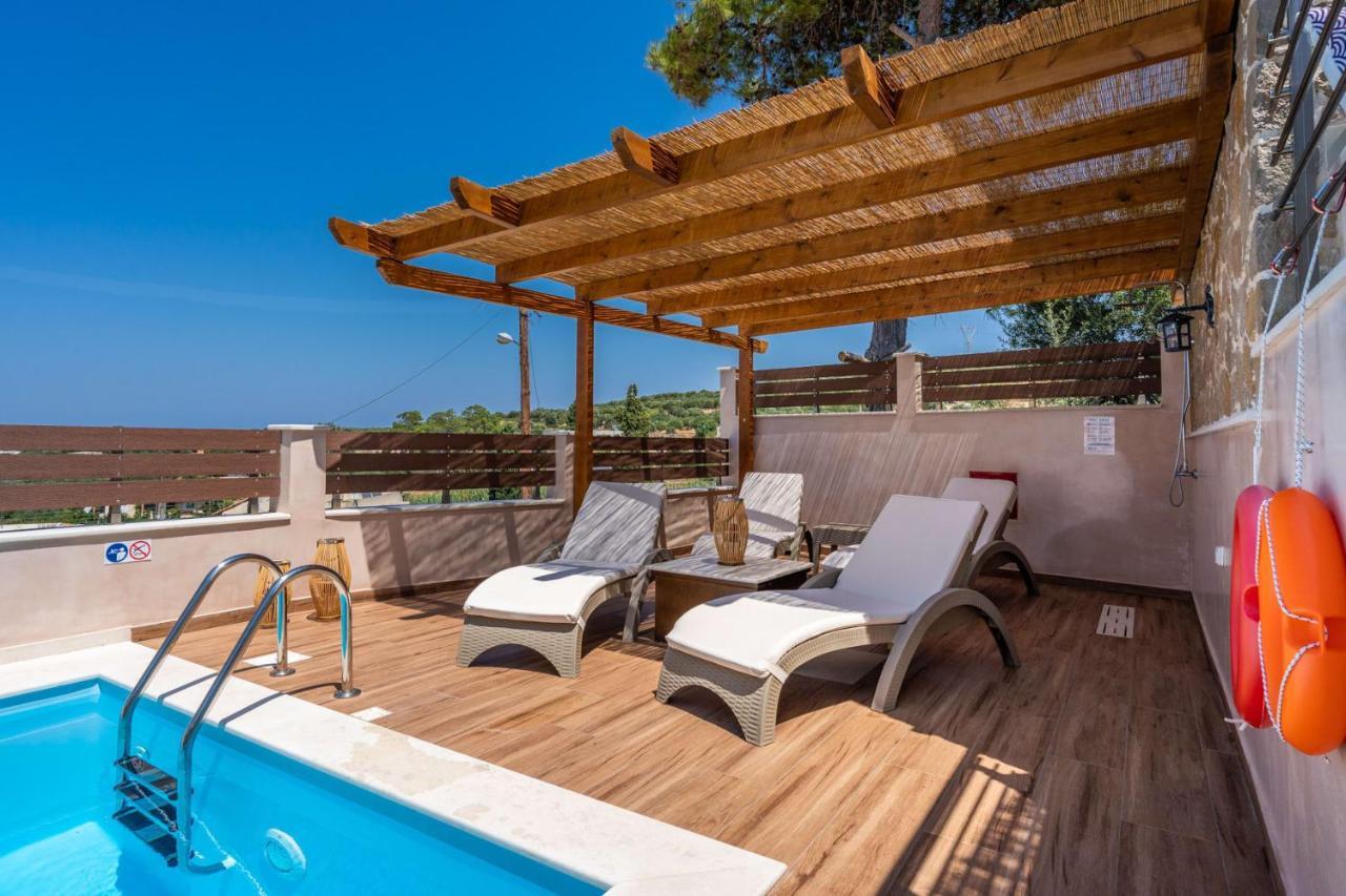 Aggel'S House - Stone House - Private Pool - Courtyard - Countryside Views Villa Kato Episkopi Luaran gambar