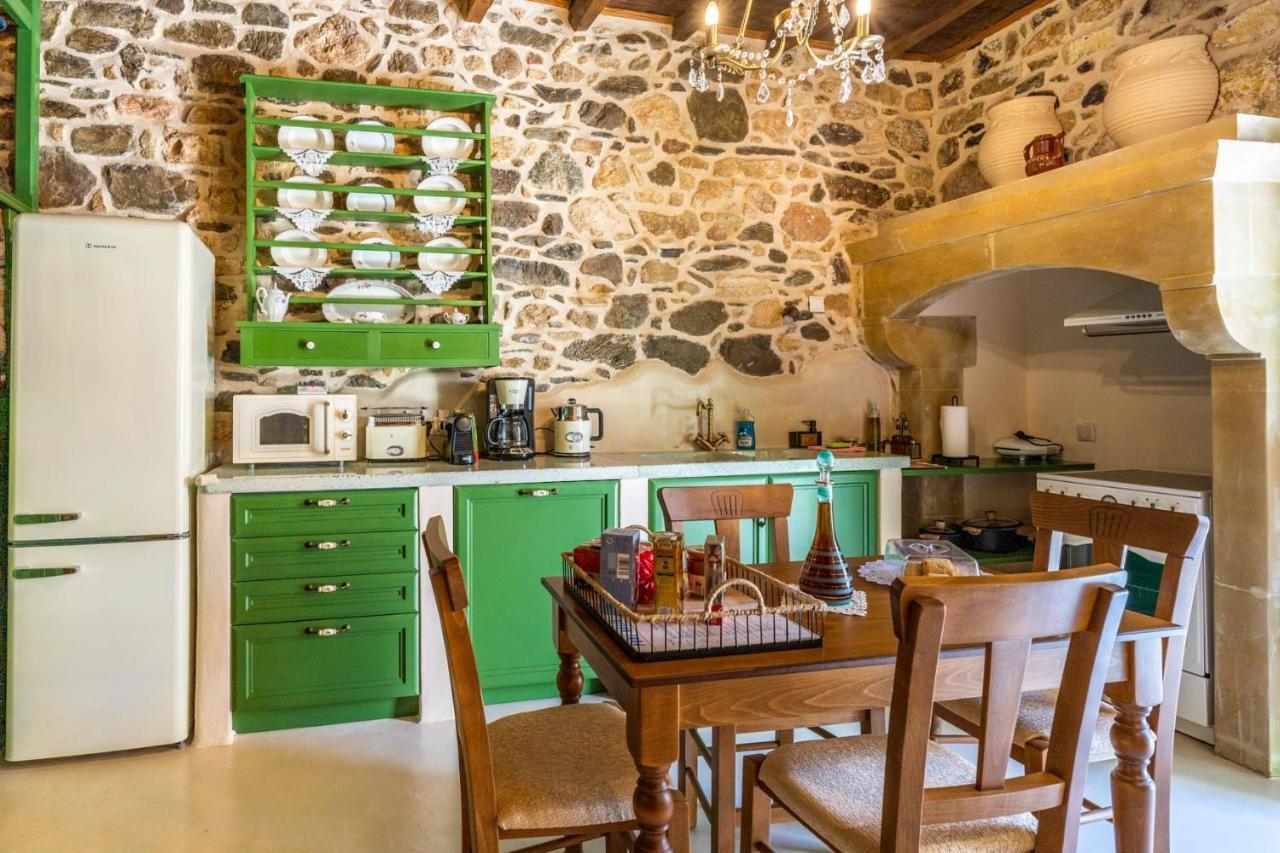 Aggel'S House - Stone House - Private Pool - Courtyard - Countryside Views Villa Kato Episkopi Luaran gambar